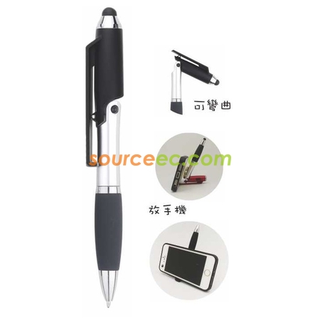 4 in 1 Stand Holder Stylus Pen with Light