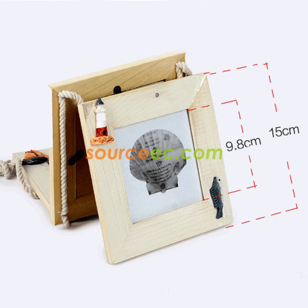 Hang-on Wooden Photo Frame