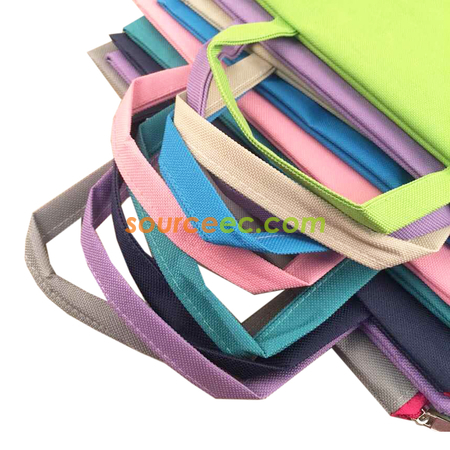 Portable Zipper File Bag