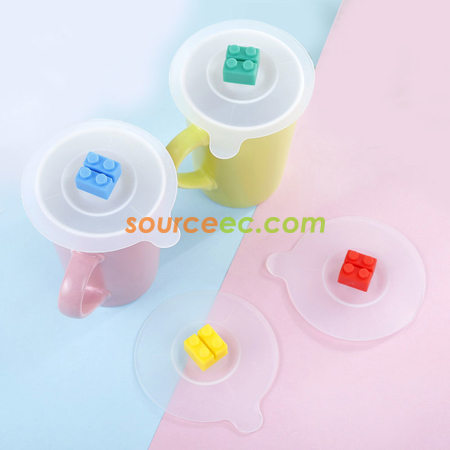 Silicone Block Cup Lid