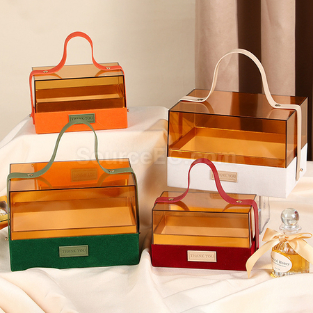 Transparent box bag new arrivals