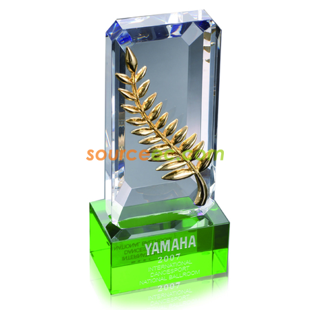 Crystal Metal Trophies