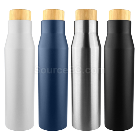 Bamboo Thermos Cup Double Layer Inner Stainless Steel 304
