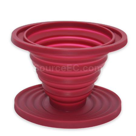 Foldable Silicone Coffee Filter Funnel