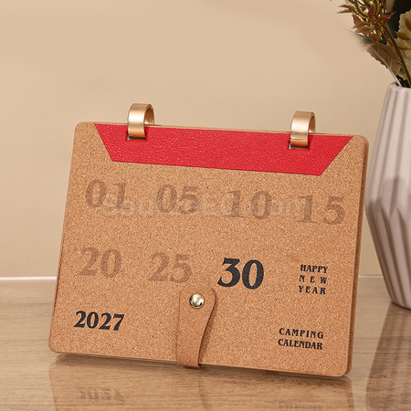 Customization Cork Desk Calendar Corporate Gifts