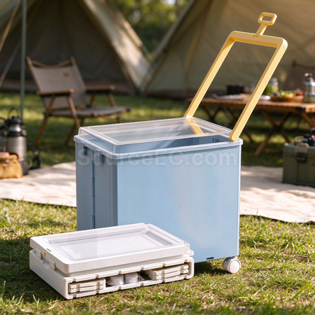 Large-Capacity Wheeled Storage Bin
