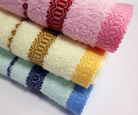 Customization 【Taiwan-made】Honeycomb Satin Stripe Towel Corporate Gifts