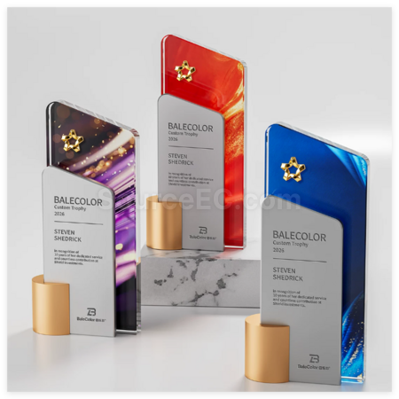 Customization Creative Metal Crystal Trophy Corporate Gifts