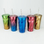 550ML Double Stainless Steel Straw Cup