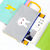 Portable Two-zipper File Bag