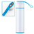 Insulated Vacuum Water Bottle with Smart Temperature Indicator