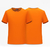 Threaded Collar T Shirt