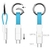 3 in 1 Keyring Charging Cable