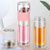 450 ML Portable Glass Bottle with Infuser