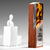 Wooden Crystal Trophy