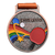 Colorful Table Tennis Medal