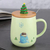 Christmas ceramic cup