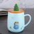 Christmas ceramic cup