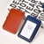 Leather Zipper Card Holder