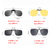 Polarized Clip-Oon Flip-Up Sunglasses Clip For Myopia Glasses(Anti-UV)