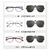 Polarized Clip-Oon Flip-Up Sunglasses Clip For Myopia Glasses(Anti-UV)