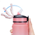 1000ML Frosted Portable Water Bottle