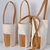 Canvas Water Cup Storage Bag