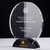 Round Crystal Trophy