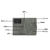 Pu RFID Passport Case
