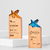 Crystal & Wooden Trophy