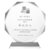 Sun Flower Crystal Trophy