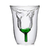 180ML Pyrex Rose Glass Cup