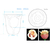 180ML Pyrex Rose Glass Cup