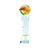 Colored Glaze Crystal Trophies