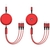 One For Three Charging Cables
