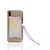 Faux Leather Phone Holder with Back Sticker