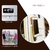 Faux Leather Phone Holder with Back Sticker