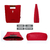 Felt Handle File Bag