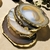 Personalized Agate Electroplating Gold Ddge Coaster