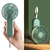 Travel USB Power Bank Lanyard Portable Small Fan