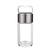 280ML Portable Glass Bottle with Infuser