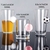 Creative Shape Inlaid Ball Beer Glass Mug