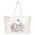 Colouring Delton Canvas Large Shopper