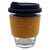 Carlo Glass Coffee Cup - Cork Band