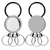 Multi Ring Key Ring