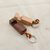 Wooden Mobile Phone Polder Keyring