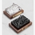 Customized Iceberg Solid Wood Crystal Trophy