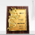Metal Dragon Wood Medal