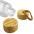 18.5OZ Nam-bamboo Lids PP Glass Bottle