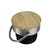 18.5OZ  Glass Bottle with Cotton linen cup sleeve with handle